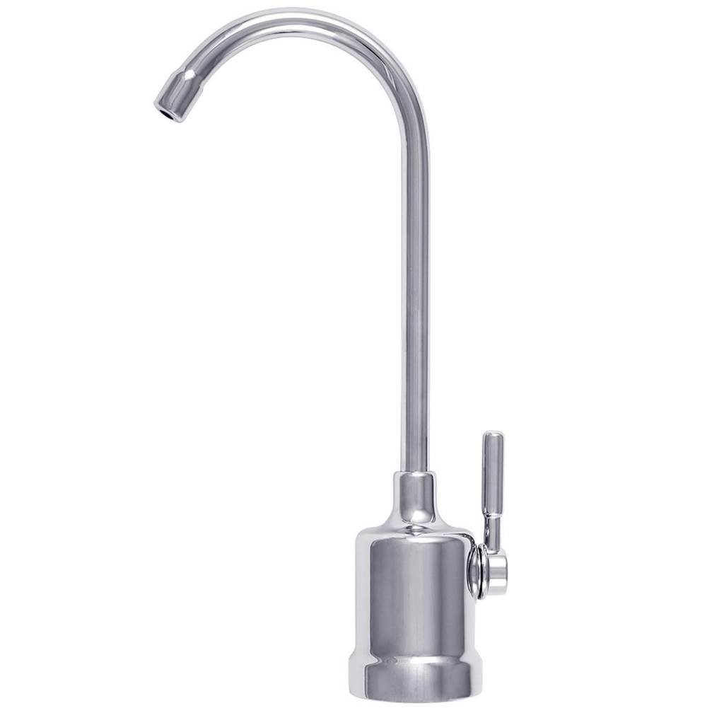 Watts Top Mount Chrome Air Gap Faucet With Monitor For Reverse Osmosis System
